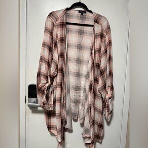 Orange Flannel Kimonos